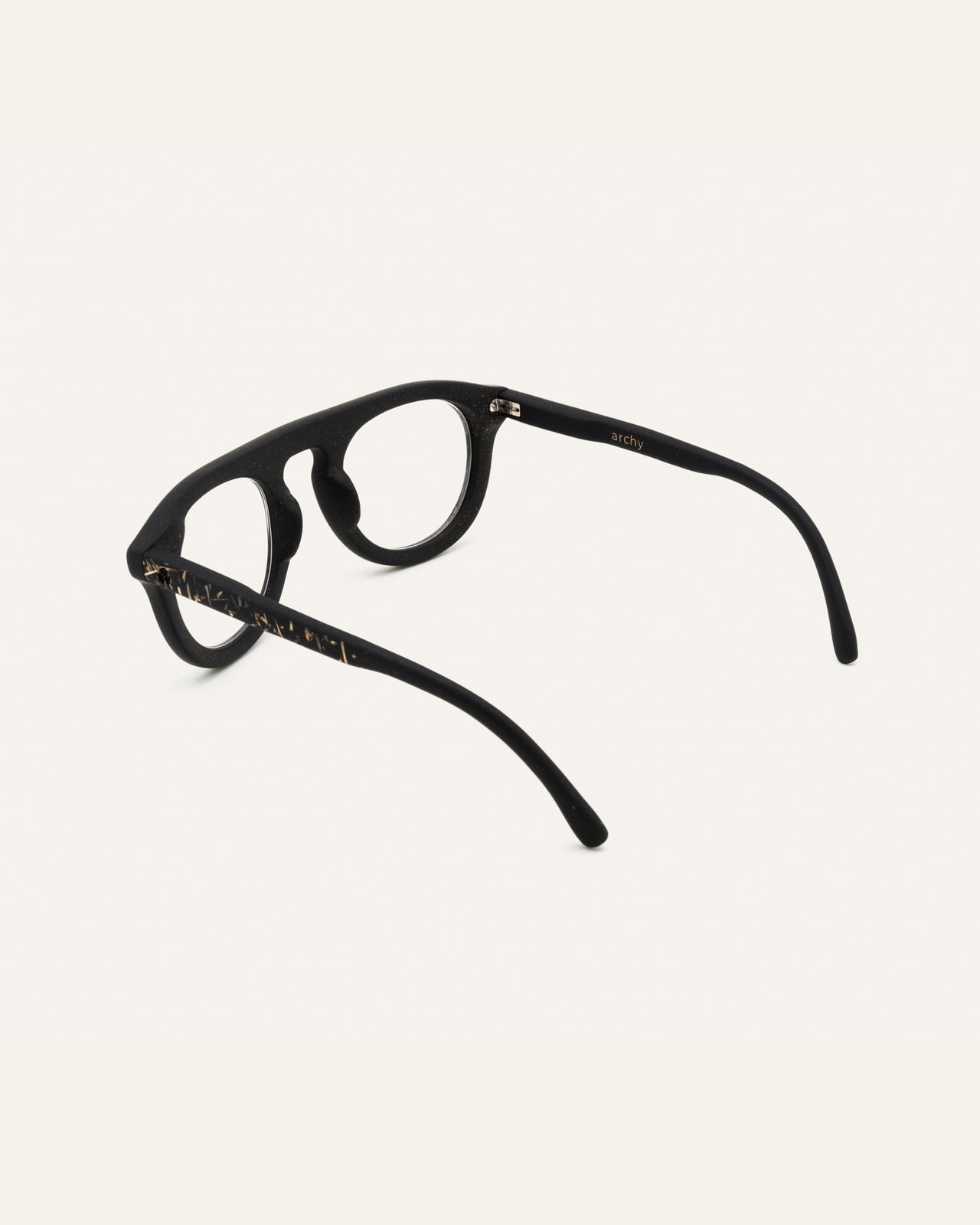 Laden Sie das Bild in den Galerie-Viewer, prescription sustainable eyewear frames with nature pattern on the temple