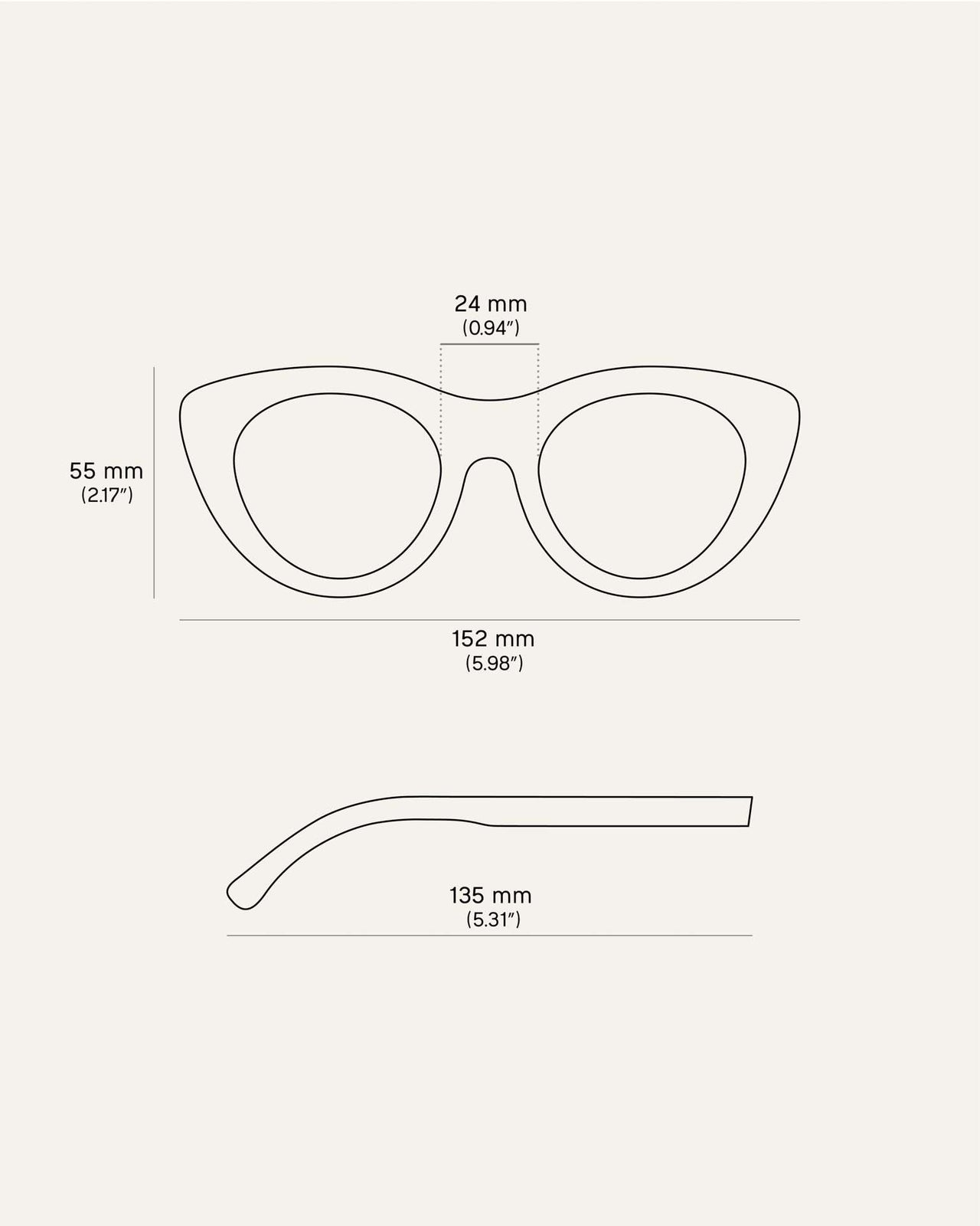 Laden Sie das Bild in den Galerie-Viewer, rounded sunglasses parameters