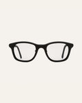 Man wearing lightweight black optical glasses, ideal for modern minimalists in Germany