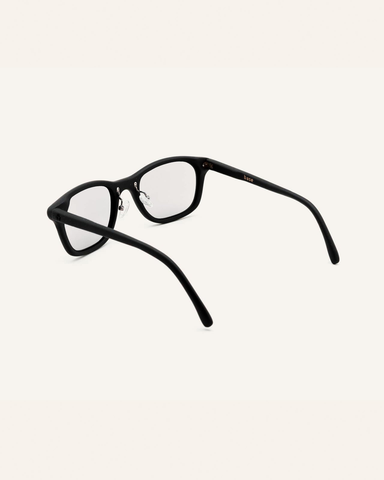 Load image into Gallery viewer, Detailed view of prescription glasses with polished black frames, crafted for fashion-forward individuals.
