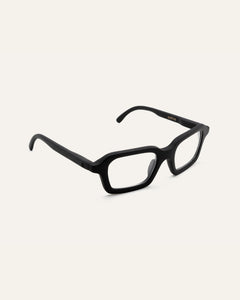 prescription glasses with black frames