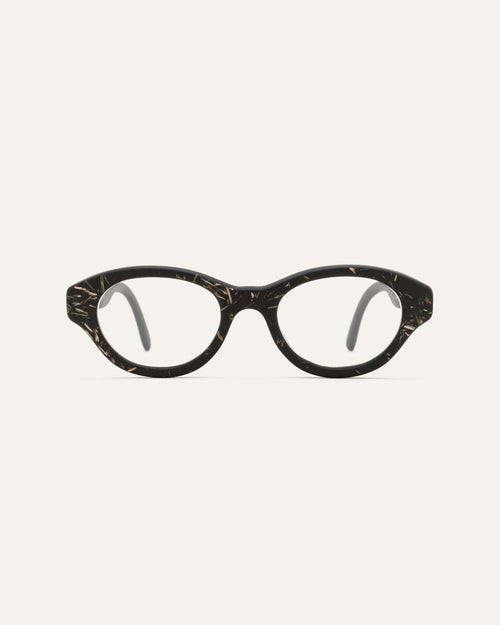 oval-shaped prescription glasses