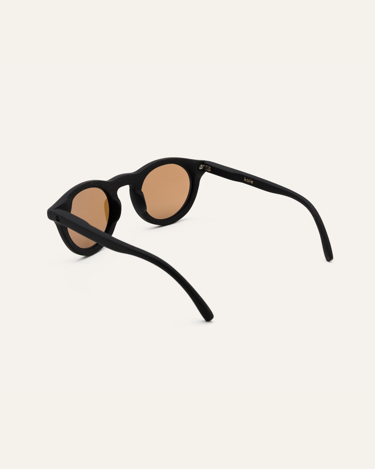 Load image into Gallery viewer, tinted sunglasses with brown round lenses
