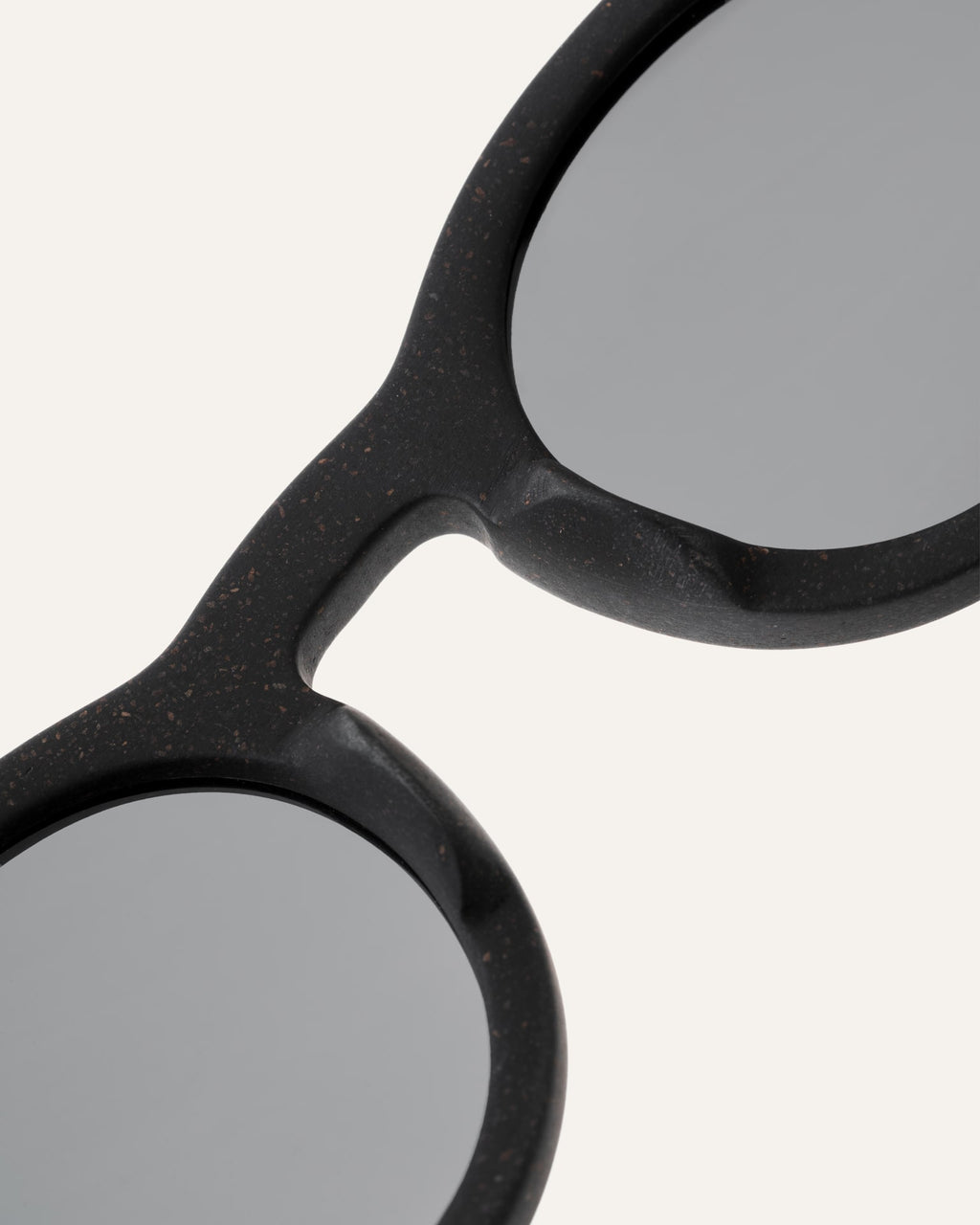 round coffee sunglasses
