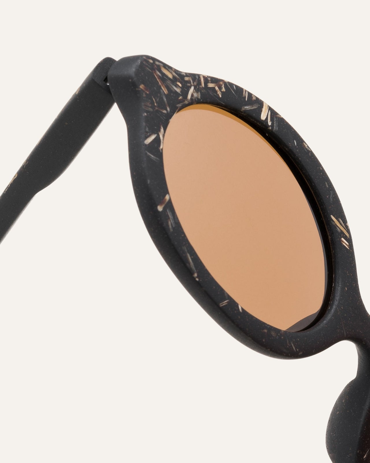 Load image into Gallery viewer, oval lens coffee sunglasses
