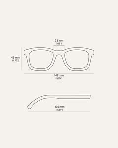 sunglasses frames parameters