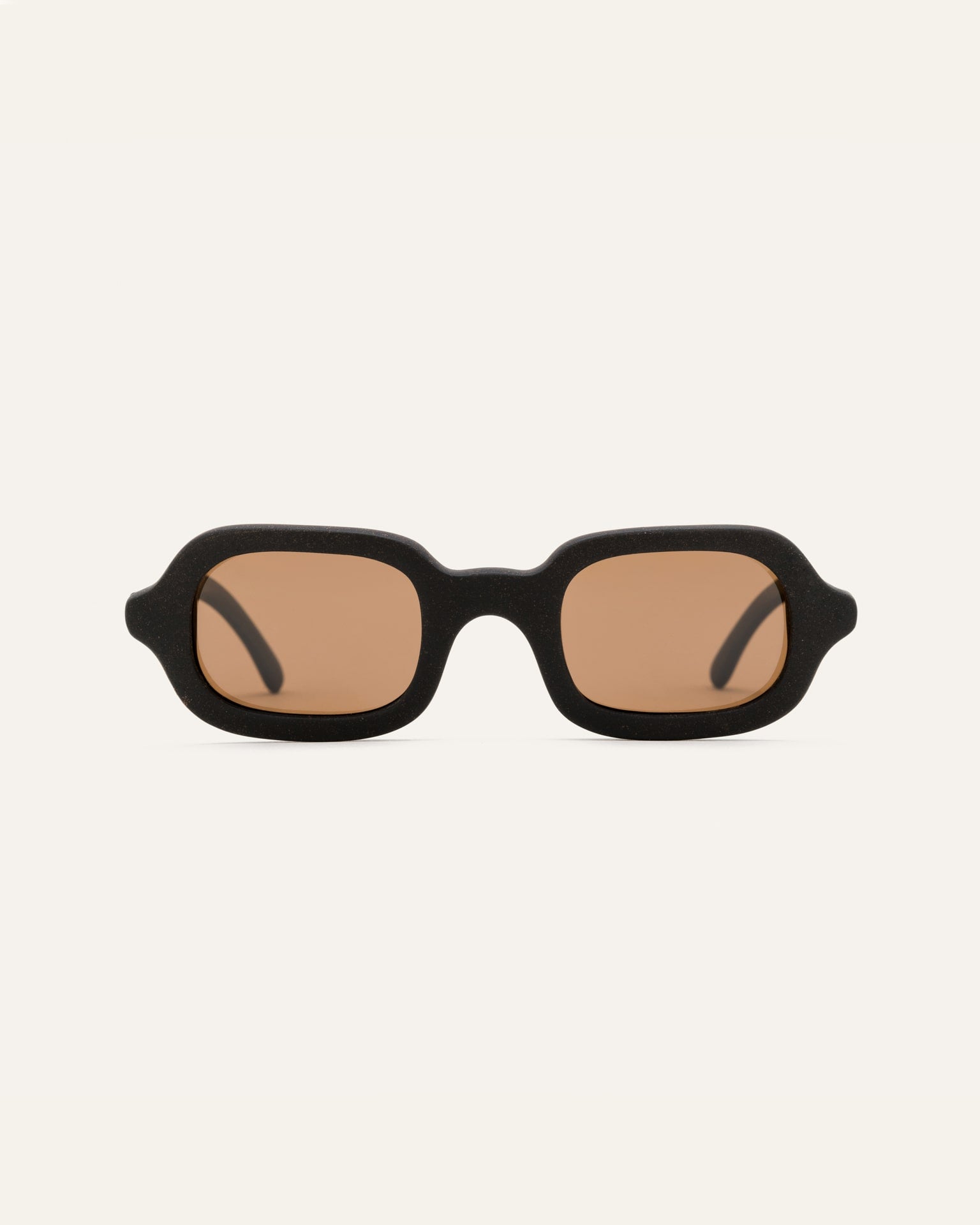 brown lenses rectangular glasses