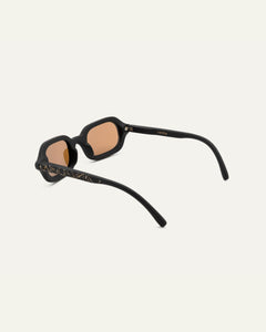 coffee sunglasses rectangular frame