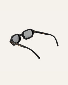 rectangular shape coffee sunglasses
